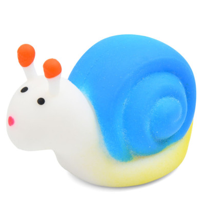 Дитяча іграшка-антистрес "Равлик" MS 4044(Blue) розмір 85 см борошно