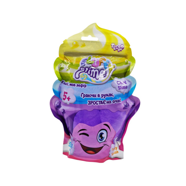 Вязка маса "Fluffy Slime" FLS-02-01U упаковка 500 мл Фіолетовий Вязка маса "Fluffy Slime" FLS-02-01U упаковка 500 мл Фіолетовий