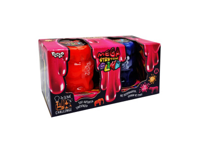 Вязка маса "Mega Stretch Slime" SLM-11-02U 2 банки Вид 2 Вязка маса "Mega Stretch Slime" SLM-11-02U 2 банки Вид 2