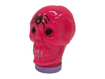 Дитячий антистрес-слайм Череп Skull 80174 100 мл Рожевий
