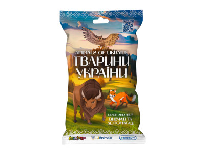 Стретч-іграшка у вигляді тварини Тварини України #sbabam 1/CN25 Іграшка-сюрприз