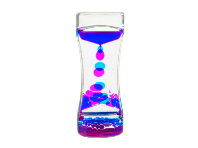 Пісочний годинник XX-3(Pink) рожевий з гелевою рідиною 135 см