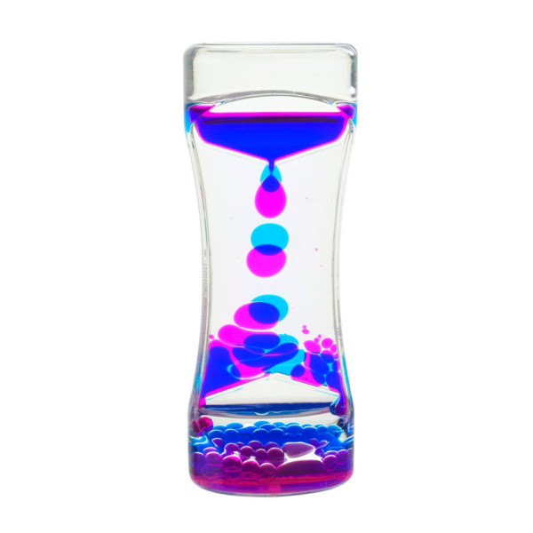 Пісочний годинник XX-3(Pink) рожевий з гелевою рідиною 135 см