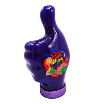Вязка маса слайм "LIKE Magic Slime" LMS-01-01U 300 гр Фіолетовий