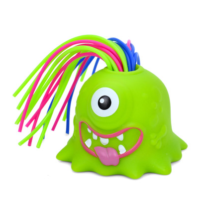 Дитяча іграшка-антистрес "Монстрик" FG231109065Q(Green) звук та світло 5 см