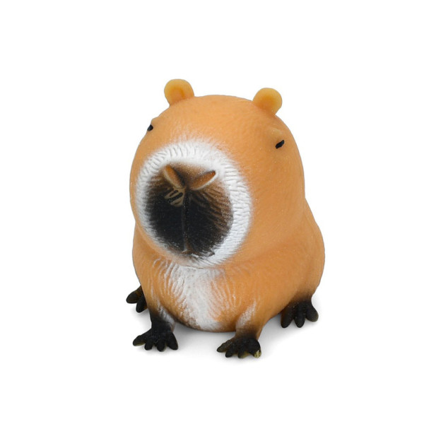 Дитяча іграшка антистрес "Капібара" MS 4746 розмір 8 см Дитяча іграшка антистрес "Капібара" MS 4746 розмір 8 см