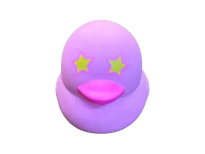 Дитячий антистрес "Крутий заміс - Im Ducky XL" MonsterGum AS25003 Рожевий
