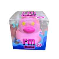 Дитячий антистрес "Крутий заміс - Im Ducky XL" MonsterGum AS25003 Рожевий