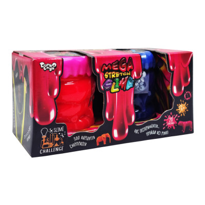 Вязка маса "Mega Stretch Slime" SLM-11-02U 2 банки Вид 4