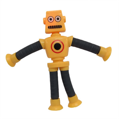 Дитяча іграшка антистрес Робот з гнучкими телескопічними лапами ZB-60 з підсвічуванням