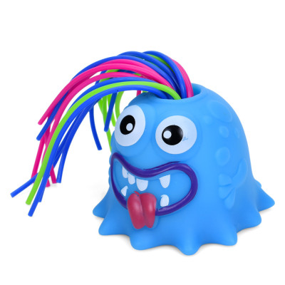 Дитяча іграшка-антистрес "Монстрик" FG231109065Q(Blue) звук та світло 5 см