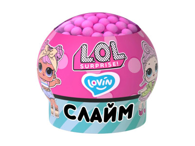 Дитячий антистрес-слайм Куля L.O.L. Surprise! LOL80192 210 мл