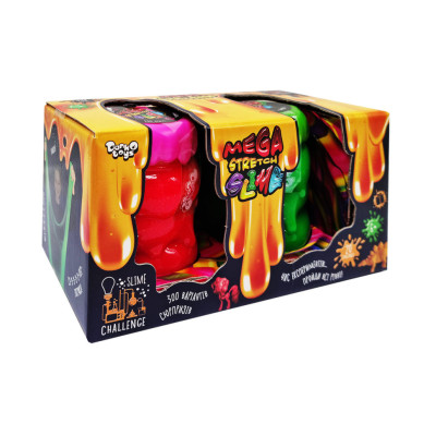 Вязка маса "Mega Stretch Slime" SLM-11-01U 2 банки Вид 2