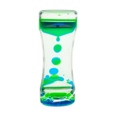 Пісочний годинник XX-3(Blue) блакитний з гелевою рідиною 135 см