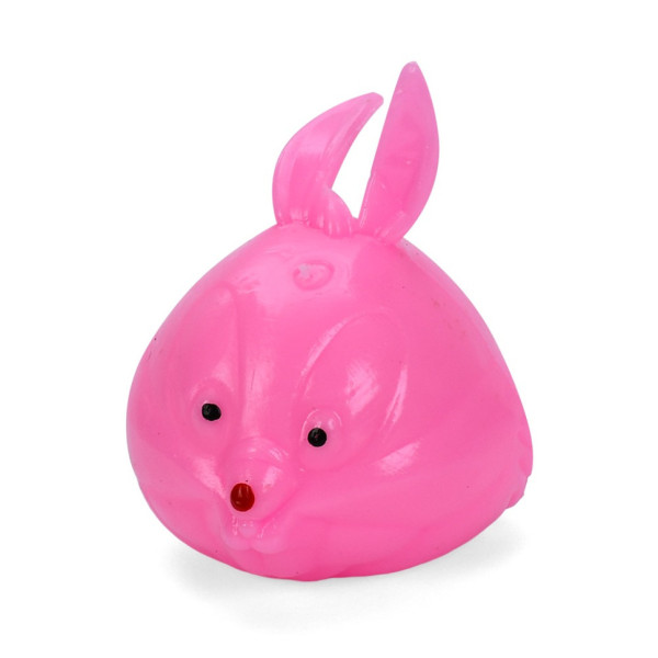 Дитяча іграшка антистрес Липучка-лизун MS 4701(Pink) розмір 8 см Дитяча іграшка антистрес Липучка-лизун MS 4701(Pink) розмір 8 см