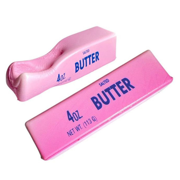 Дитяча антистресова іграшка "Salted Butter" SQBUTPNK-113 14 см Дитяча антистресова іграшка "Salted Butter" SQBUTPNK-113 14 см