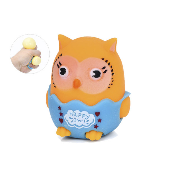 Іграшка сквіш антістресс "Совеня" MS 4141 розмір 7 см Помаранчевий Іграшка сквіш антістресс "Совеня" MS 4141 розмір 7 см Помаранчевий