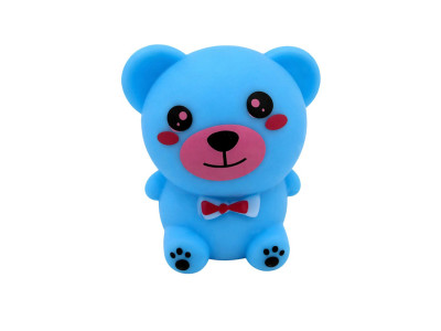 Дитяча антистрес-іграшка Яскравий Ведмедик sa1673(Blue) 6 см