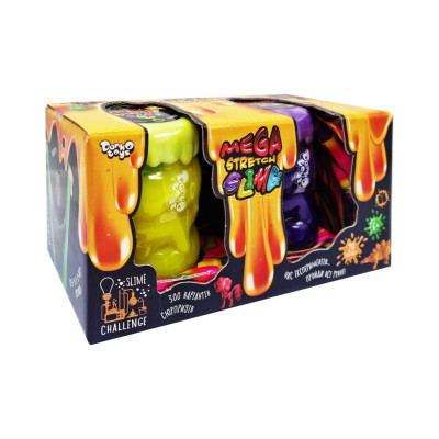 Вязка маса "Mega Stretch Slime" SLM-11-01U 2 банки Вид 3