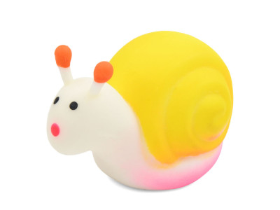 Дитяча іграшка-антистрес "Равлик" MS 4044(Yellow) розмір 85 см борошно