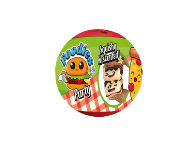 Іграшка-сюрприз у кулі Кумедні нямки Cool Things FO002 серії "Foodies" Іграшка-сюрприз у кулі Кумедні нямки Cool Things FO002 серії "Foodies"