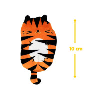 Мяка іграшка Полосатик Cats Vs Pickles CVP1002PM-331 10 см