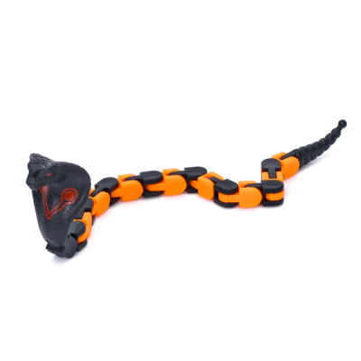 Фігурка антистрес "Змія" FC916(Black) пластик 27 см