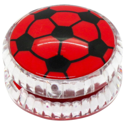 Дитяча іграшка Йо-йо "Футбольний мяч" М 5641(Red) 55 см світло