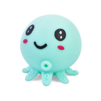 Дитяча іграшка-антистрес "Восьминіг" MS 3951(Turquoise) з борошном 75 см