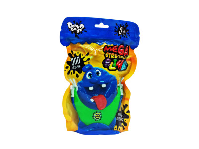 Лізун-антистрес "Mega Stretch Slime" SLM-12-01U 500 гр Зелений Лізун-антистрес "Mega Stretch Slime" SLM-12-01U 500 гр Зелений