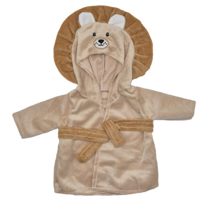 Халатик для ляльки "Левеня" M 6049 UA(Brown) для ляльки 43-46 см