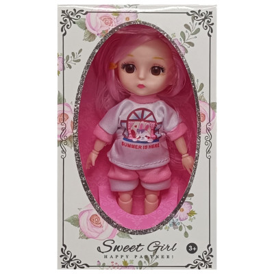 Дитяча лялька "Fashion Sweet Girl" 3396-144 Рожевий Дитяча лялька "Fashion Sweet Girl" 3396-144 Рожевий