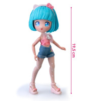 Дитяча лялька "Красуня Пінк на скутері" 4SF Manga Dolls HKTF3000 серії "Hello Kitty" Дитяча лялька "Красуня Пінк на скутері" 4SF Manga Dolls HKTF3000 серії "Hello Kitty"