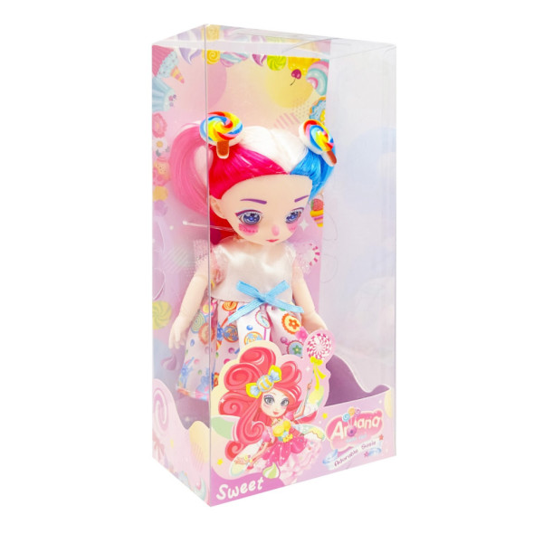 Дитяча шарнірна лялька DH2367-2 миле вбрання розмір 16 см