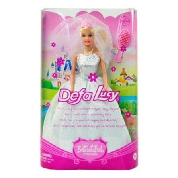 Лялька типу Барбі наречена Defa Lucy 6091 2 види Білий