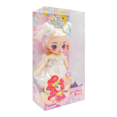 Дитяча шарнірна лялька DH2367-1 миле вбрання розмір 16 см