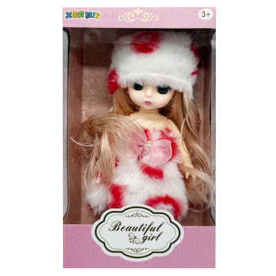 Дитяча іграшкова лялька 1361-5 шарнірна розмір 15 см