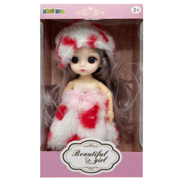 Дитяча іграшкова лялька 1361-6 шарнірна розмір 15 см