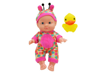 Дитяча Лялька-Пупс "Cute baby" HX623-5/7 з іграшкою Рожевий