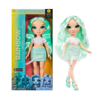 Дитяча ігрова лялька Мята Rainbow High 987963 серії "ОРР" з аксесуарами