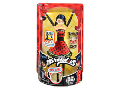 Інтерактивна лялька "Леді Баг та Супер-Кіт" Miraculous 50414 дизайнерське перетворення