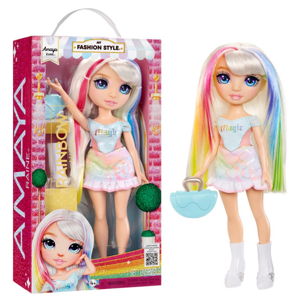 Дитяча лялька "Амая" Rainbow High 547532 серії "My Fashion Style" з аксесуарами Дитяча лялька "Амая" Rainbow High 547532 серії "My Fashion Style" з аксесуарами