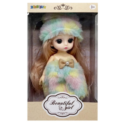 Дитяча іграшкова лялька 1361-9 шарнірна розмір 15 см