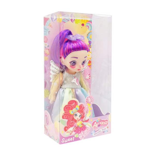 Дитяча шарнірна лялька DH2367-5 миле вбрання розмір 16 см