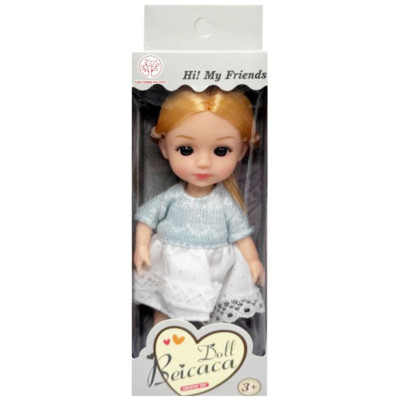 Дитяча іграшкова лялька "Doll lovely" 6788-3/4-4 розмір 15 см