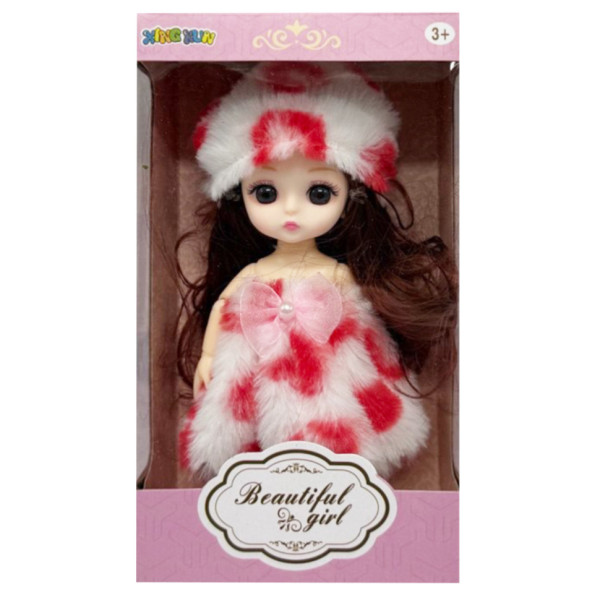 Дитяча іграшкова лялька 1361-10 шарнірна розмір 15 см