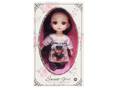 Дитяча лялька "Fashion Sweet Girl" 3396-144 Чорний