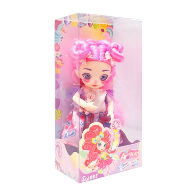 Дитяча шарнірна лялька DH2367-4 миле вбрання розмір 16 см