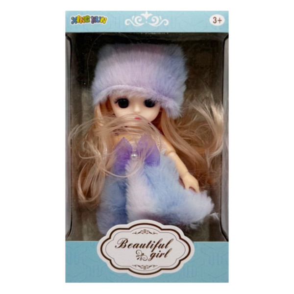 Дитяча іграшкова лялька 1361-1 шарнірна розмір 15 см