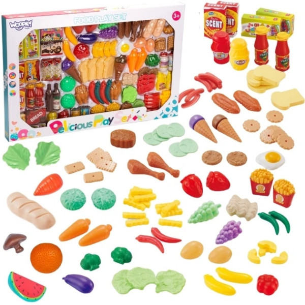 Дитячий набір продуктів "Food play set" XG120-1 120 елементів
